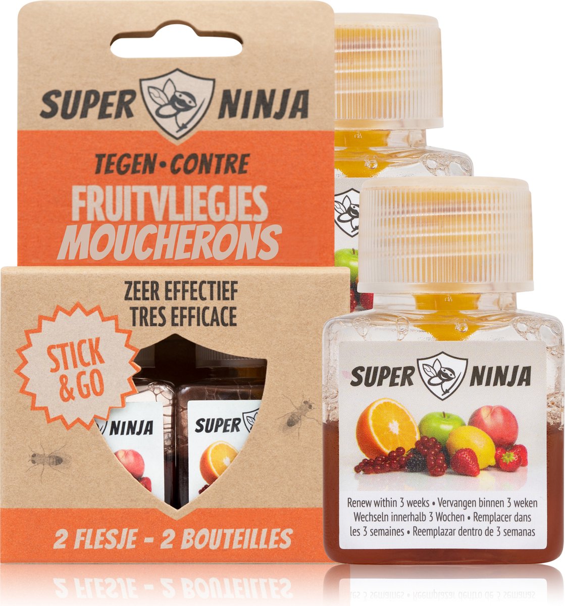 Super Ninja Fruitvliegjesvanger