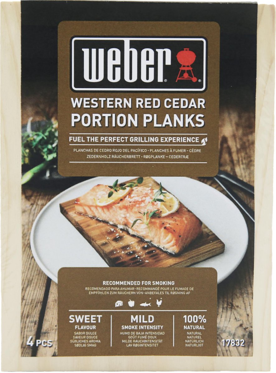 Weber® Western Red Cedar Wood Portion Planks 